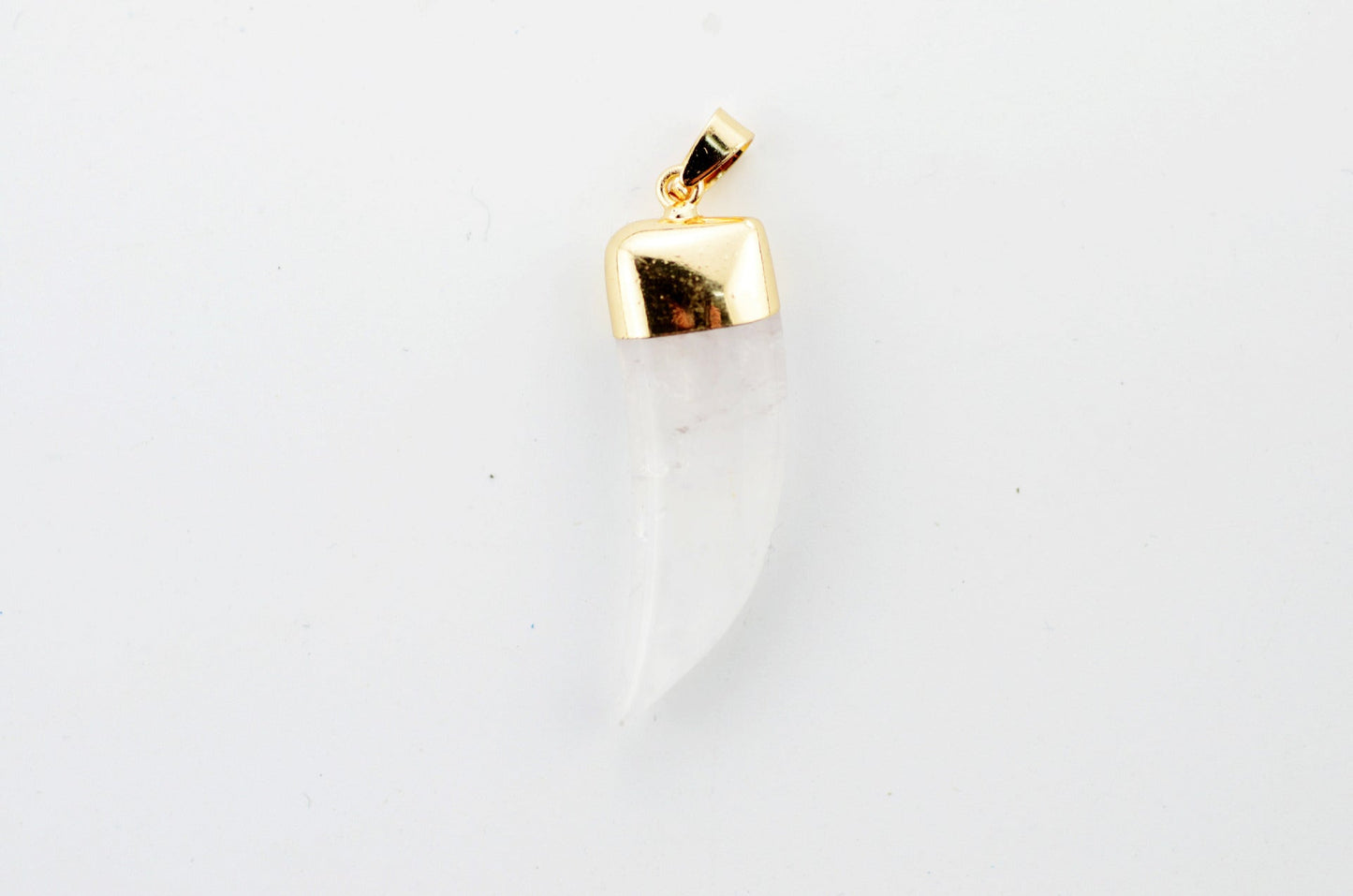 Horn Shape Crystal Pendants for Necklace