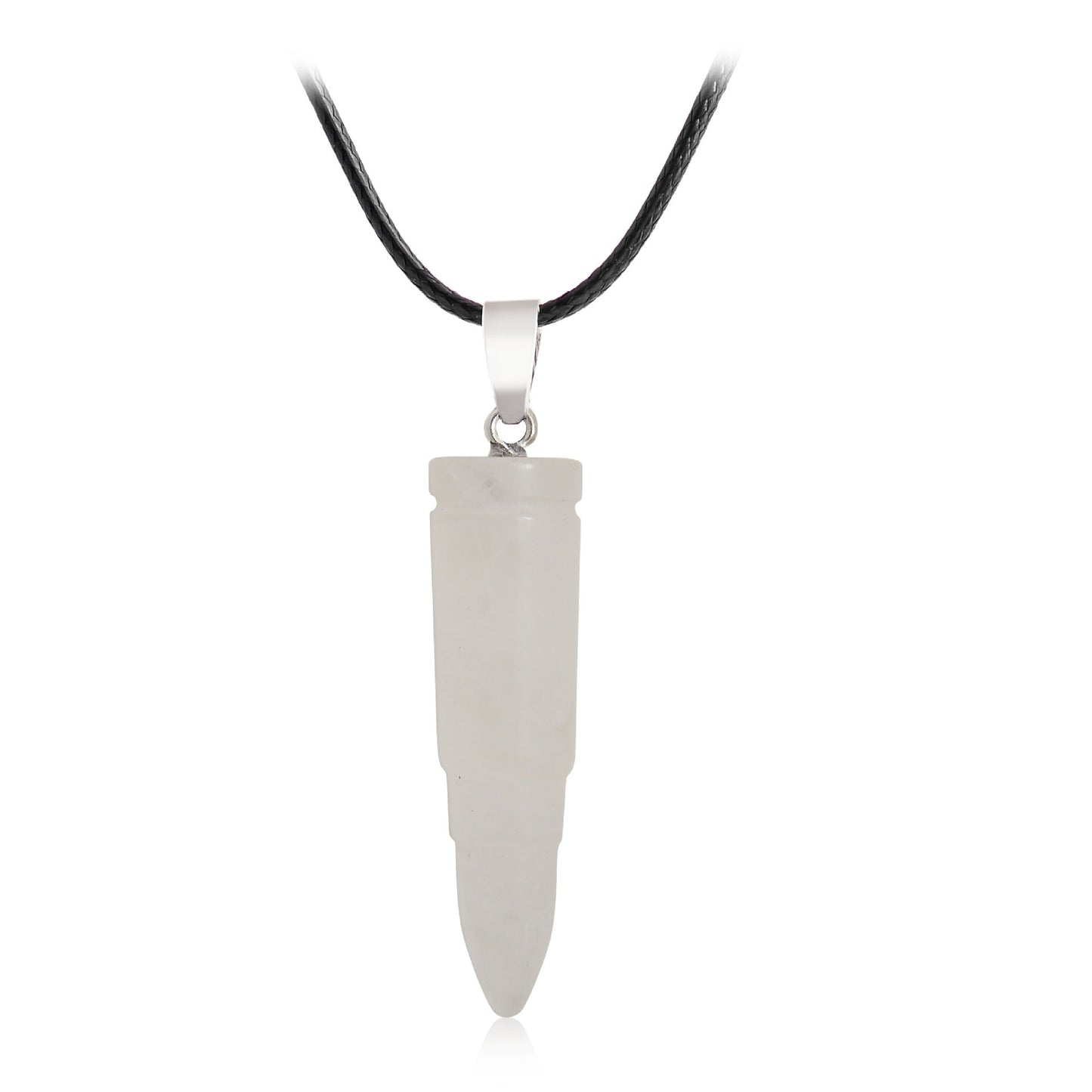 Bullet Shape Crystal Pendants for Necklace