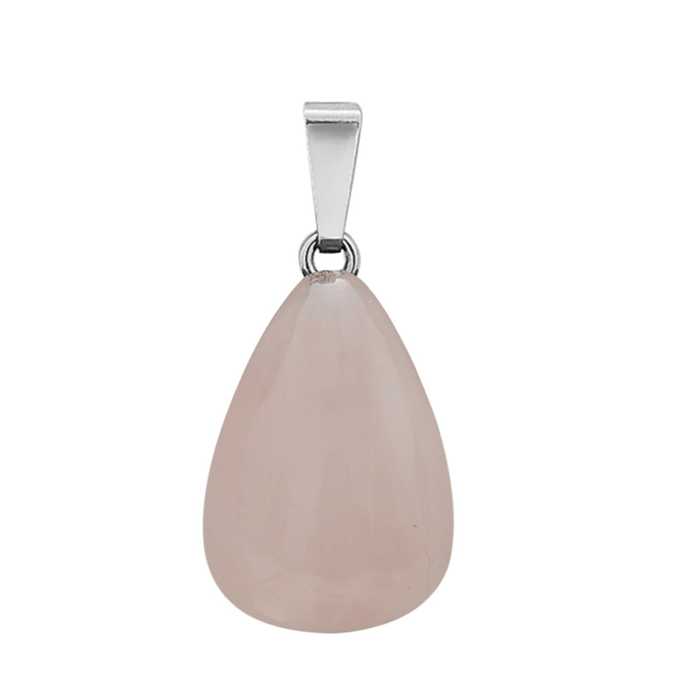 Crystal Egg Drop Pendants for Necklace