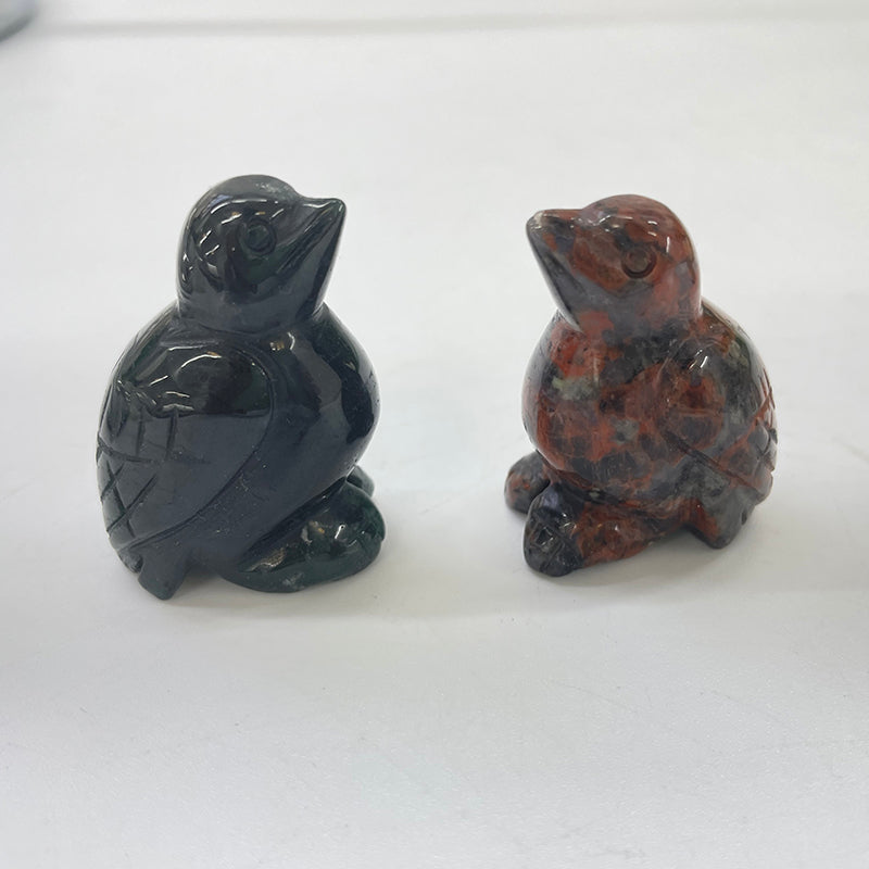 Crystal Pigeon Carvings
