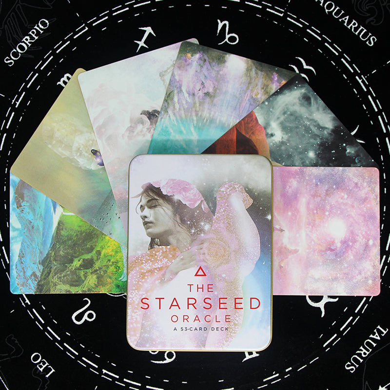 20 Metaphysics Tarot Cards with Guidebooks Metal Box Packing