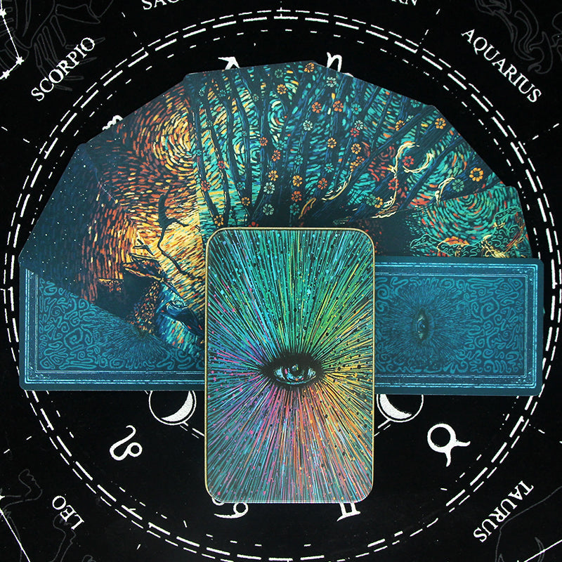 20 Metaphysics Tarot Cards with Guidebooks Metal Box Packing