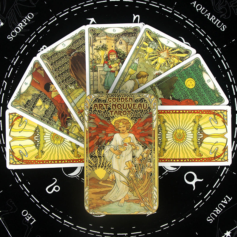 20 Metaphysics Tarot Cards with Guidebooks Metal Box Packing
