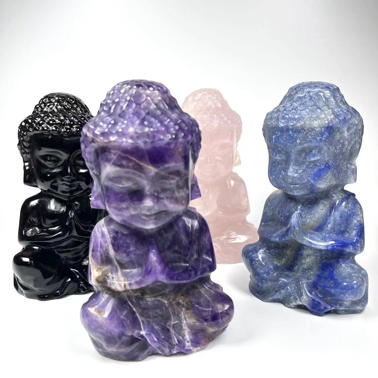 Crystal Buddha Carvings