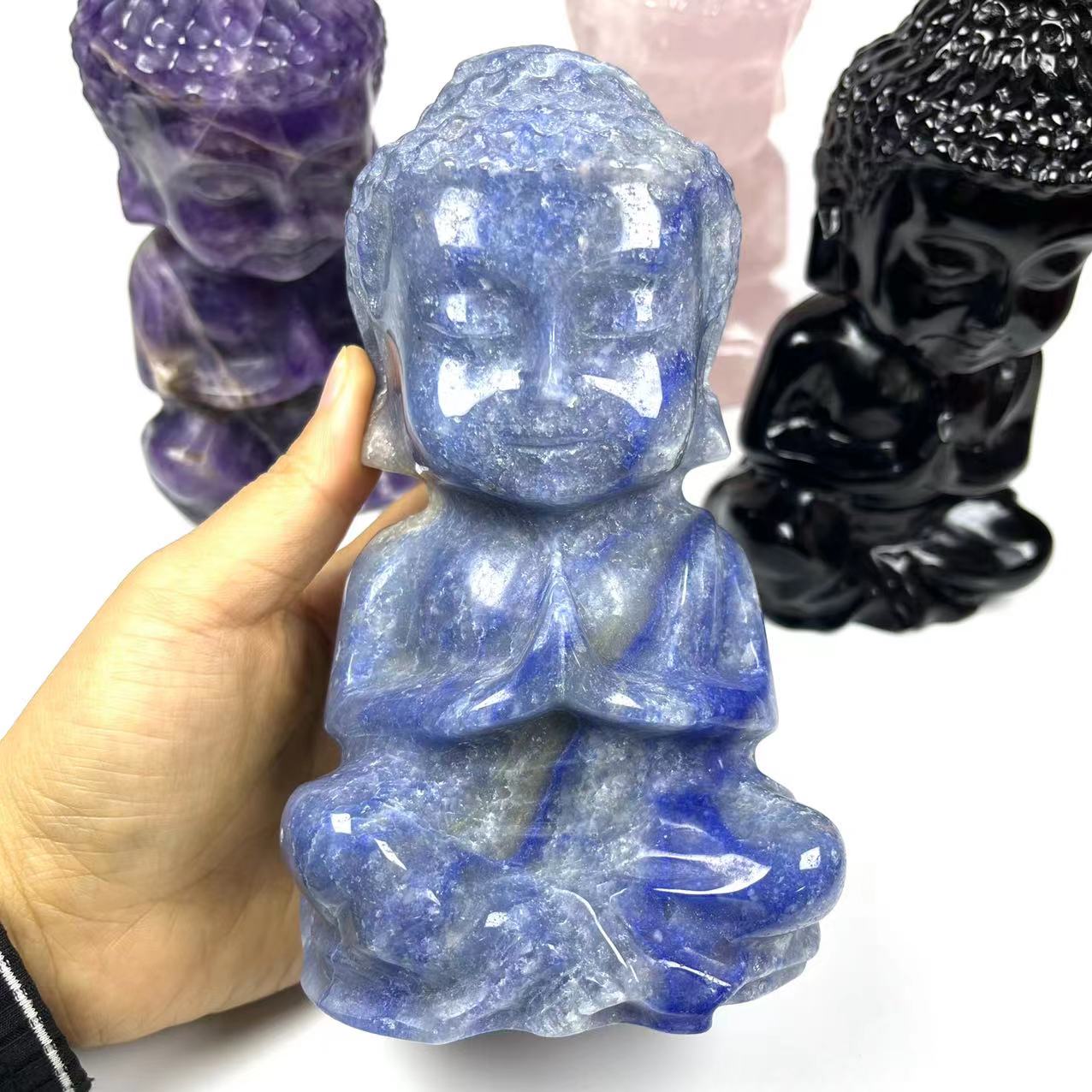 Crystal Buddha Carvings