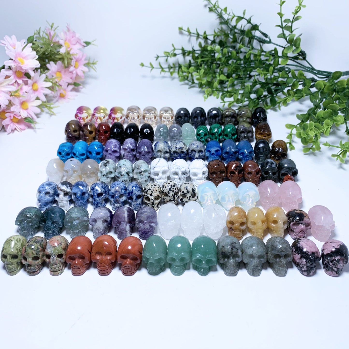 1 Inch Mini Crystal Skulls