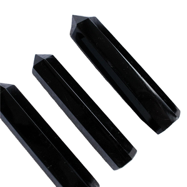 Black Obsidian Point Wands