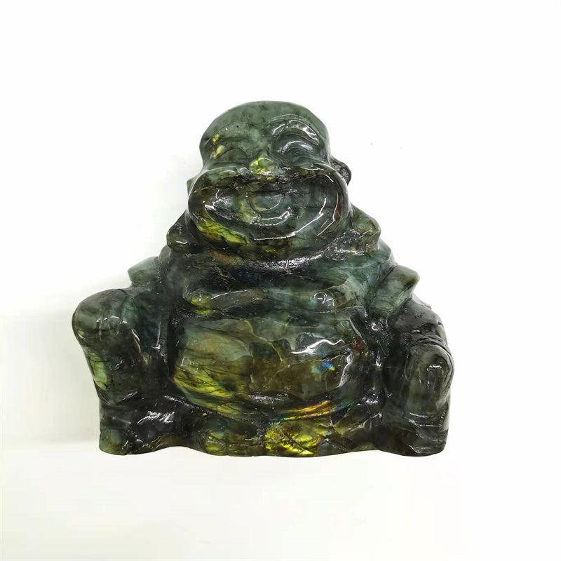 Crystal Monk Buddha Carvings