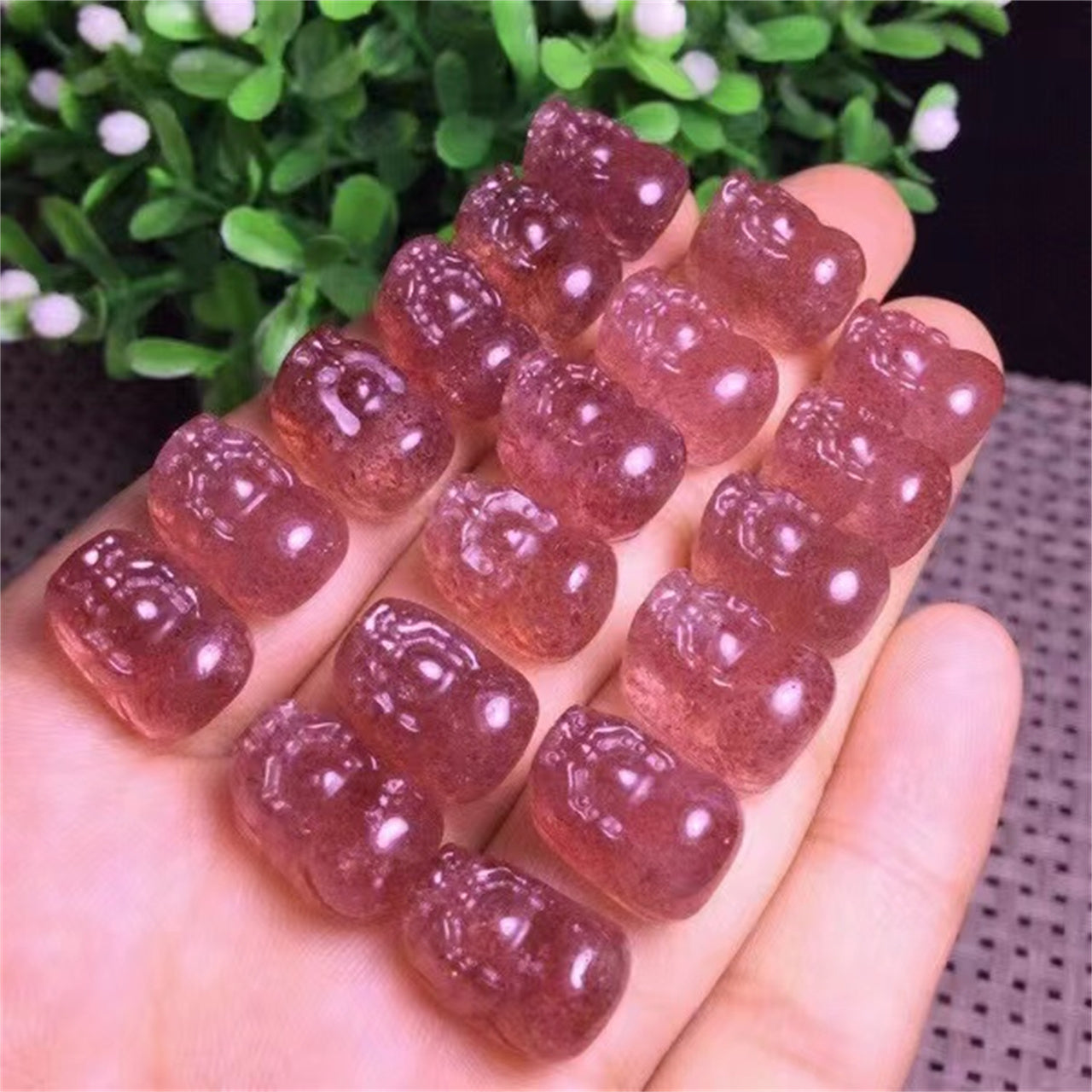 Crystal Pixiu Money Animal Carvings