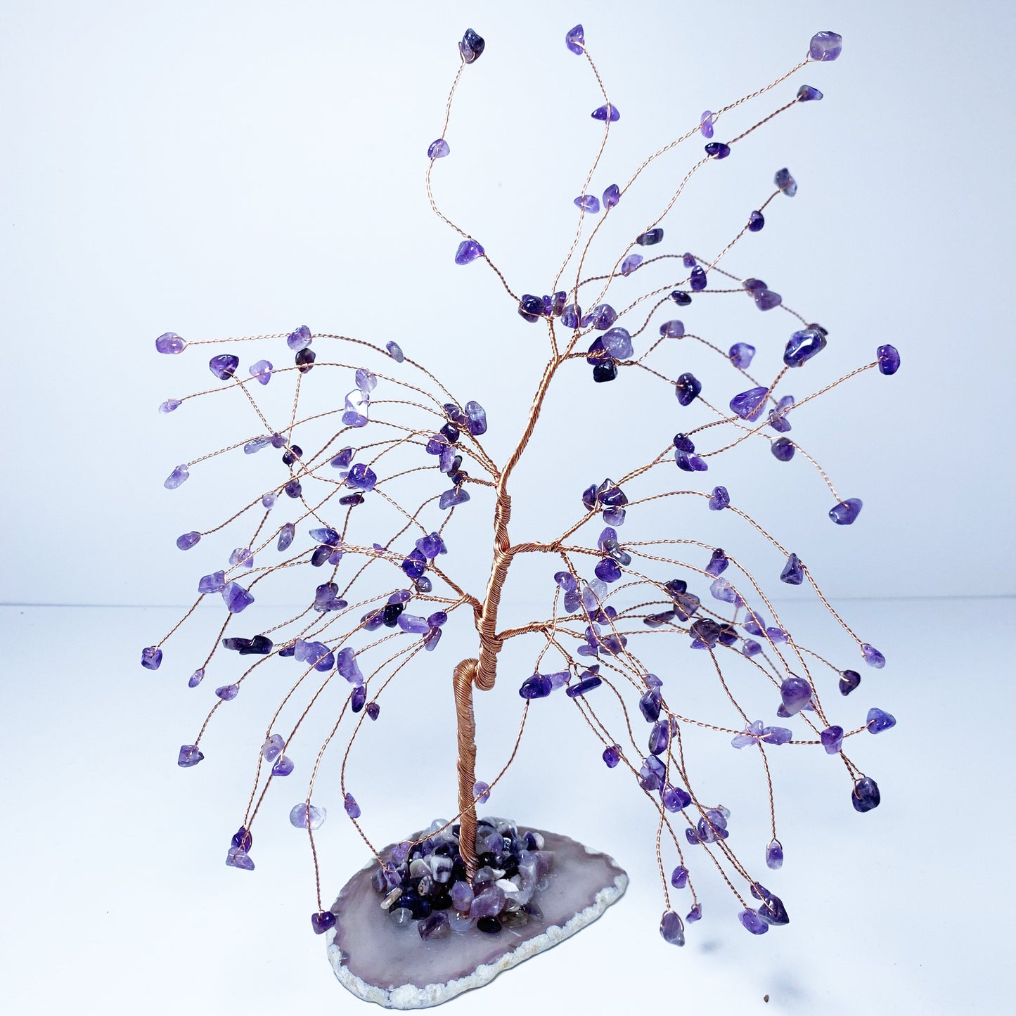 Agate Slice Gem Trees