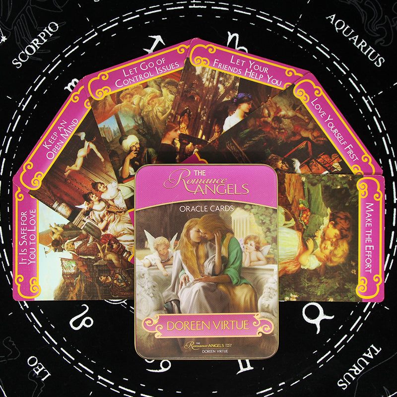 20 Metaphysics Tarot Cards with Guidebooks Metal Box Packing