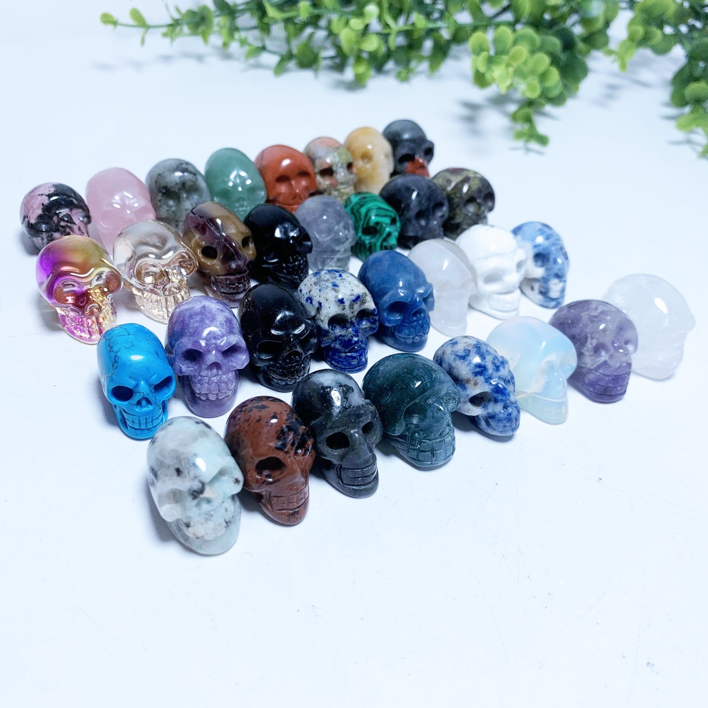 1 Inch Mini Crystal Skulls