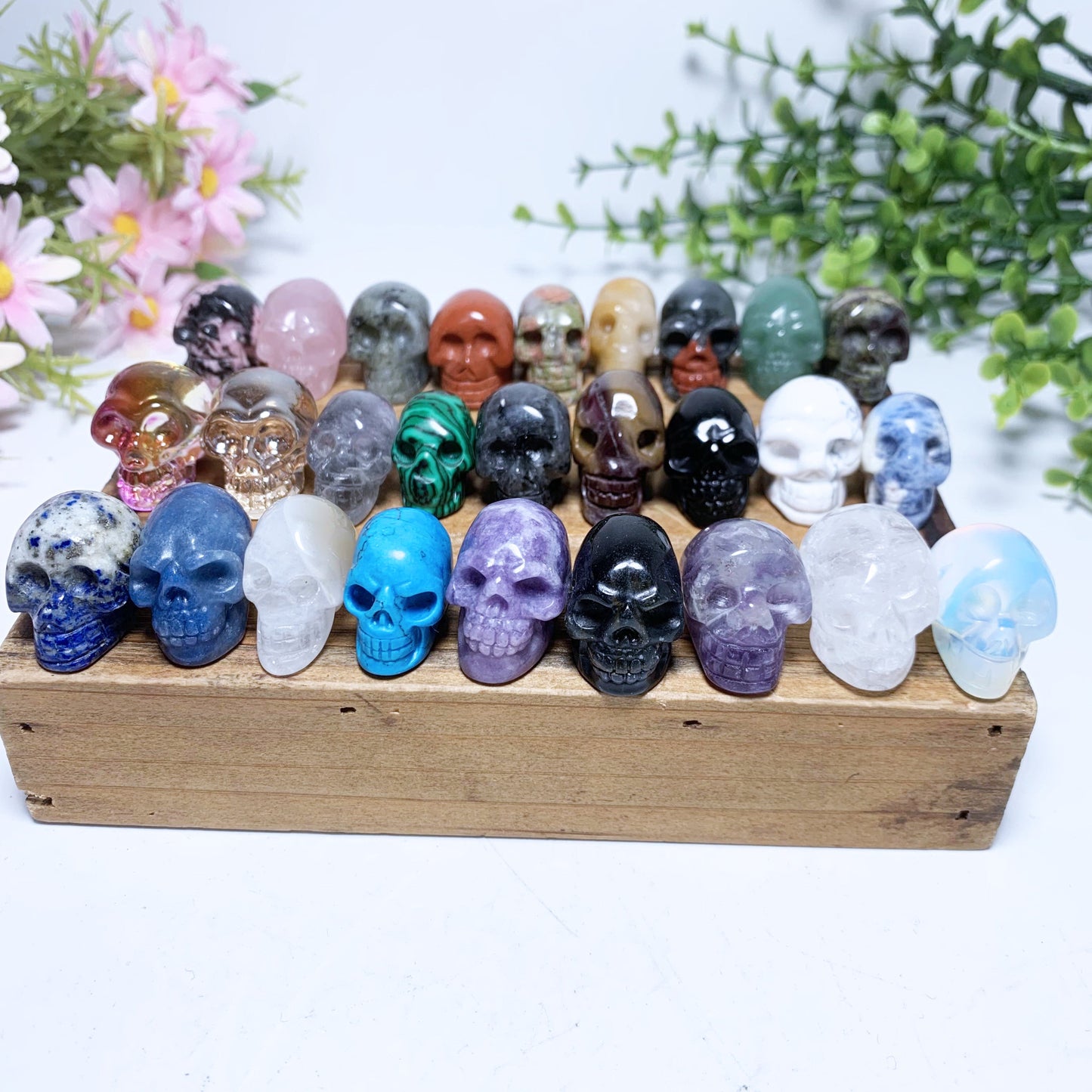 1 Inch Mini Crystal Skulls
