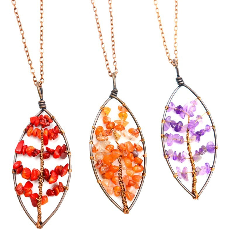 Gem Tree Pendants