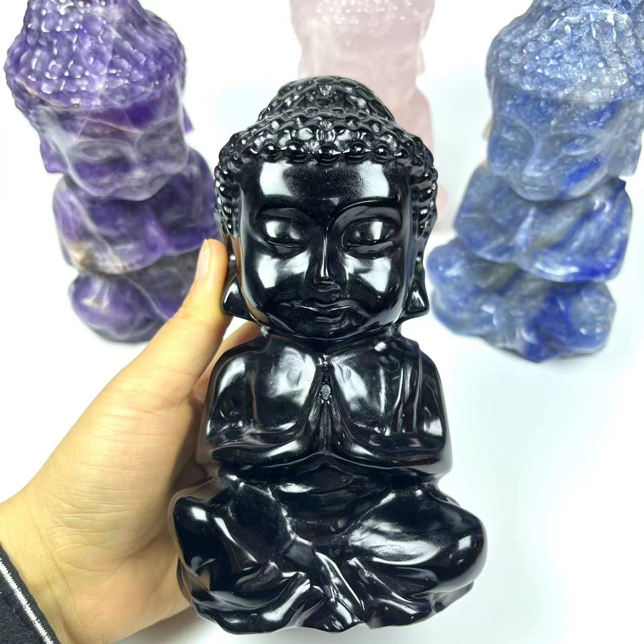 Crystal Buddha Carvings