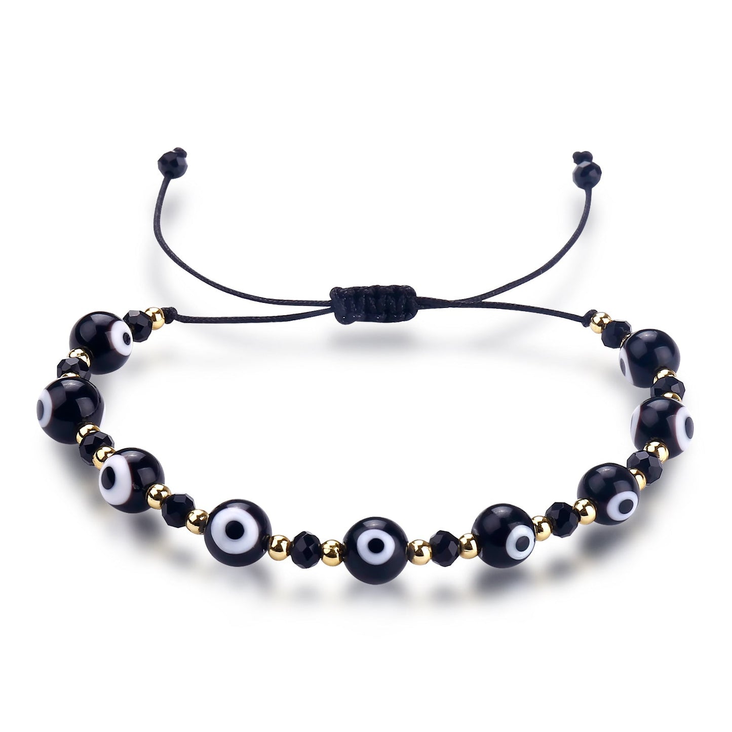 Evil Eye Adjustable Bead Bracelets