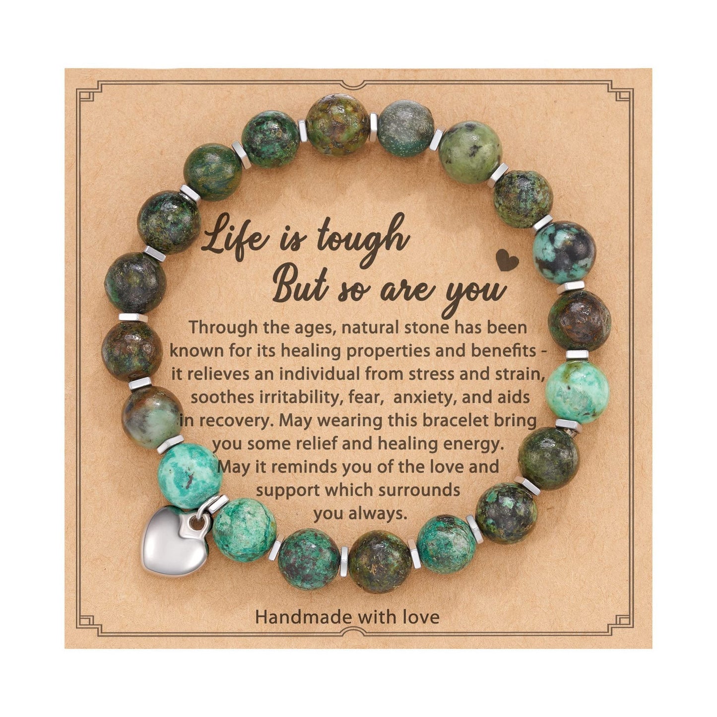 Crystal Bead Compass/Heart/Elephant/Life Tree Bracelets