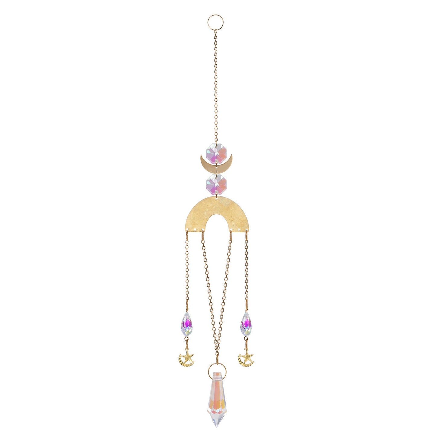 Metal Slice Colorful Pendant Suncatcher Ornaments