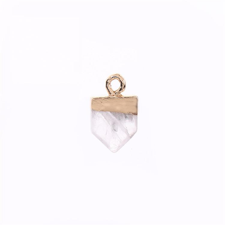 Crystal Triangle Arrow Pendants for Necklace