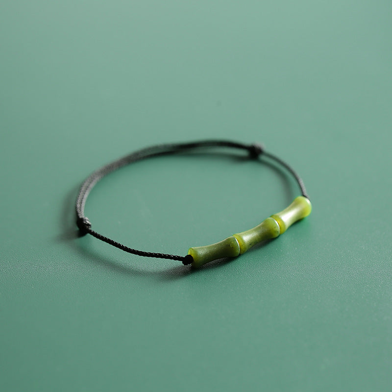 Bamboo Style Peridot Ethnic Style Bracelets