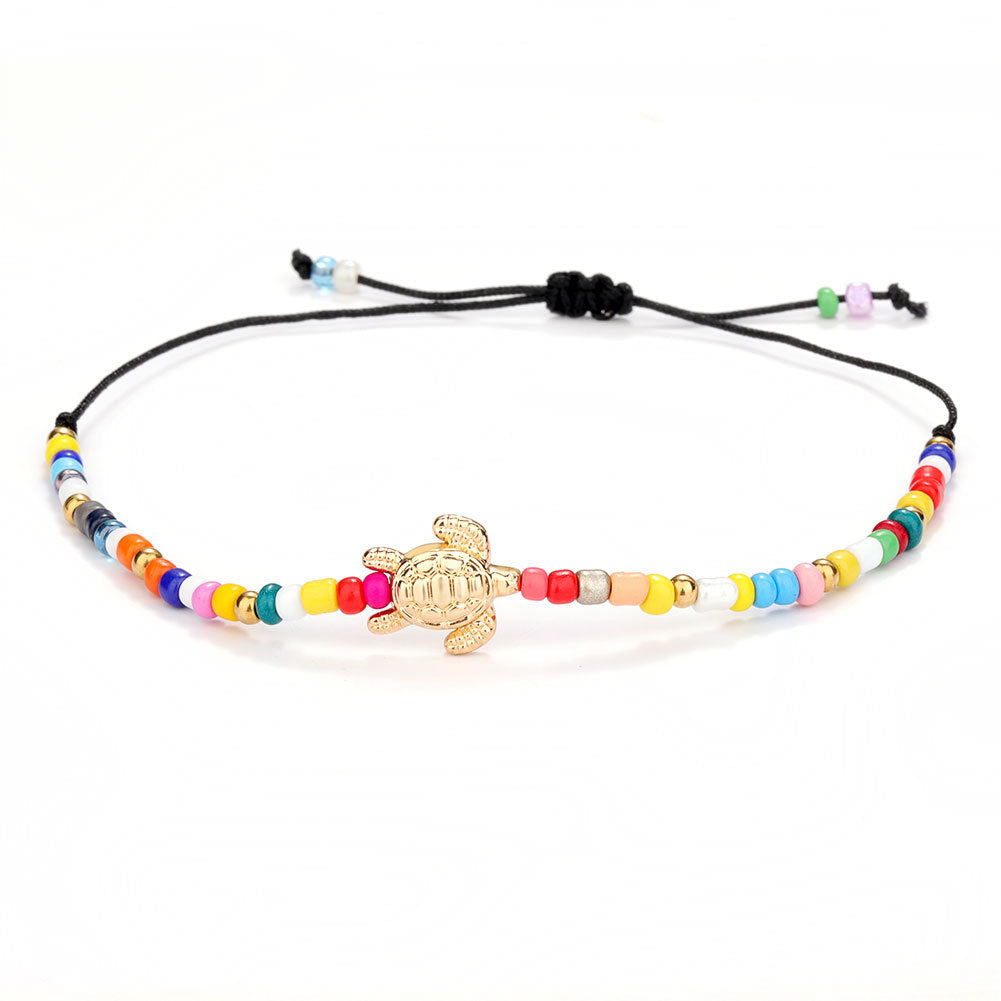 Evil Eye Life Tree Elephant Turtle Bead Bracelets