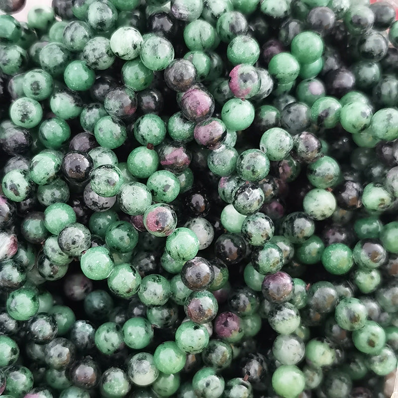 Ruby in Zoisite Bead Bracelets