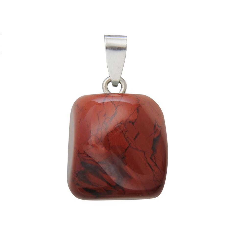 Crystal Polished Stone Pendants for Necklace