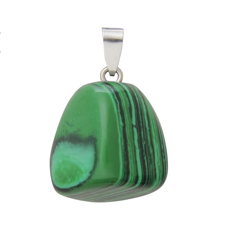 Crystal Polished Stone Pendants for Necklace