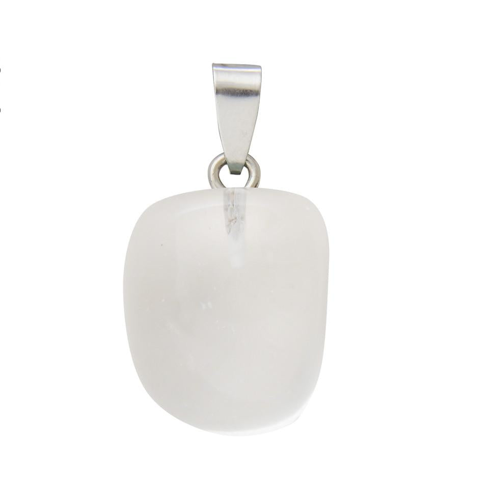 Crystal Polished Stone Pendants for Necklace