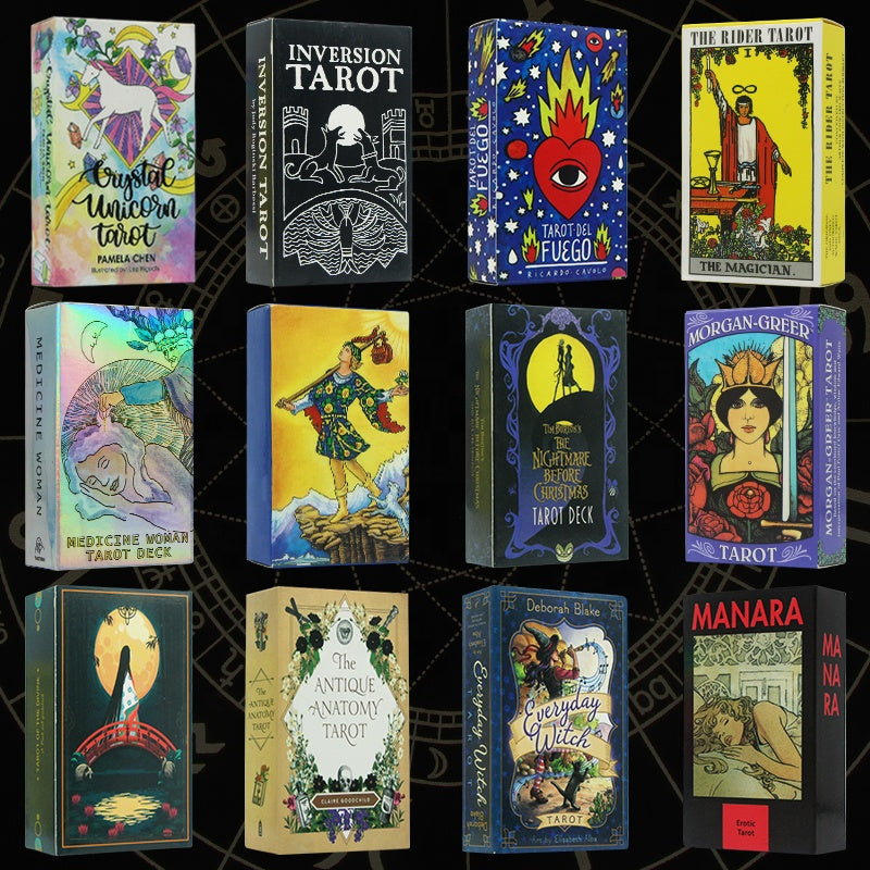 27 Metaphysics Tarot Cards with Guidebooks