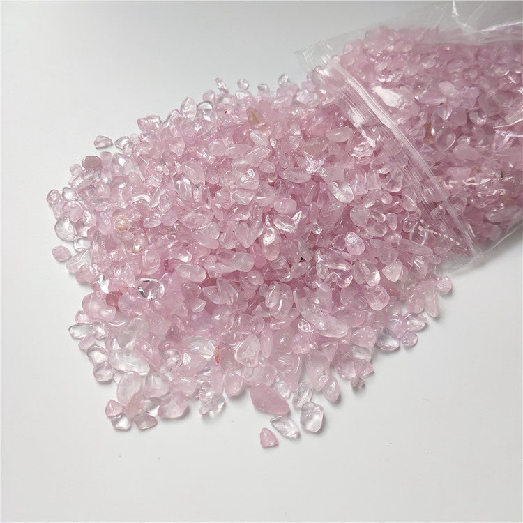 Rose Quartz Chips