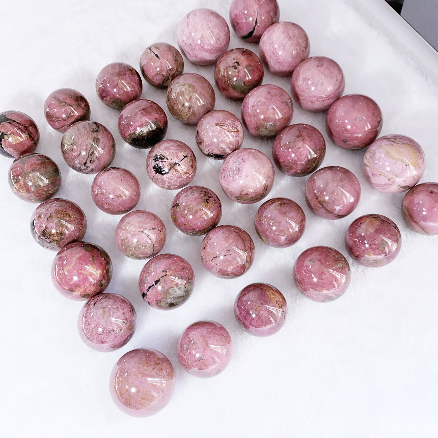 Rhodonite Spheres