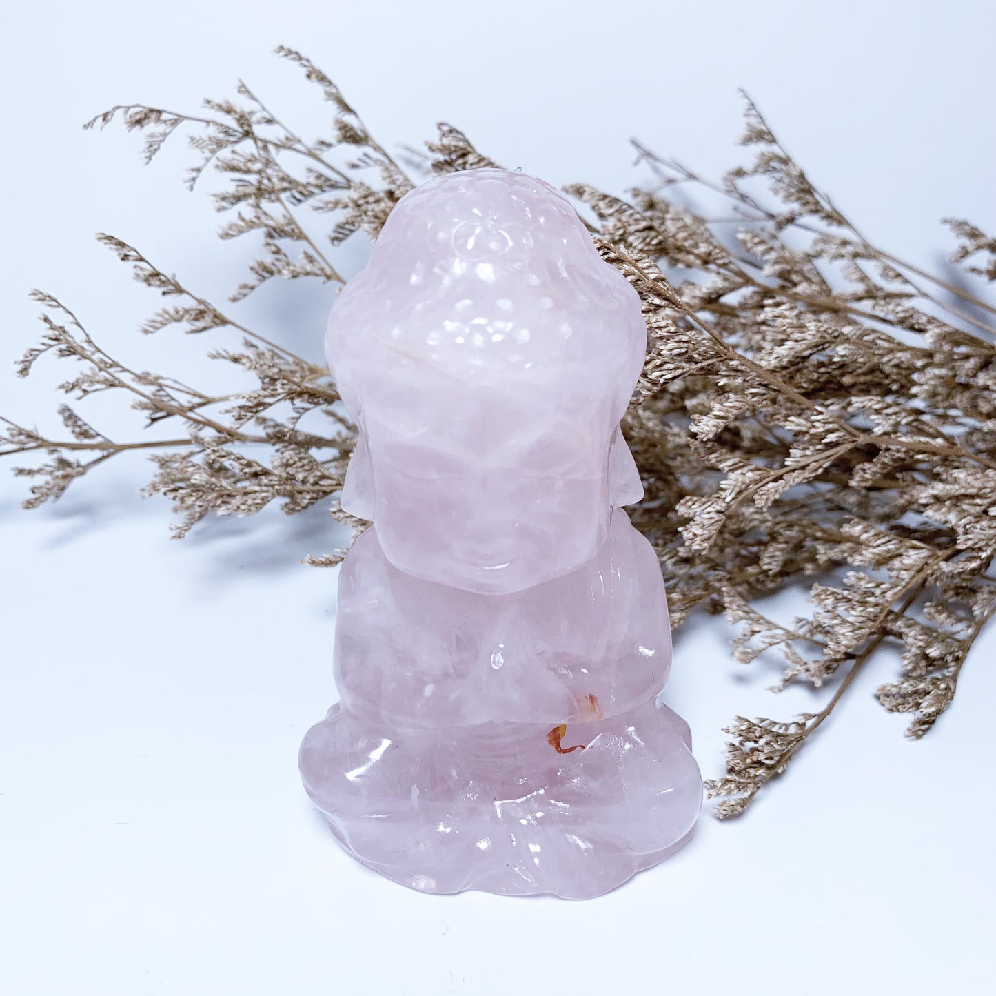 Roes Quartz Buddha Carvings