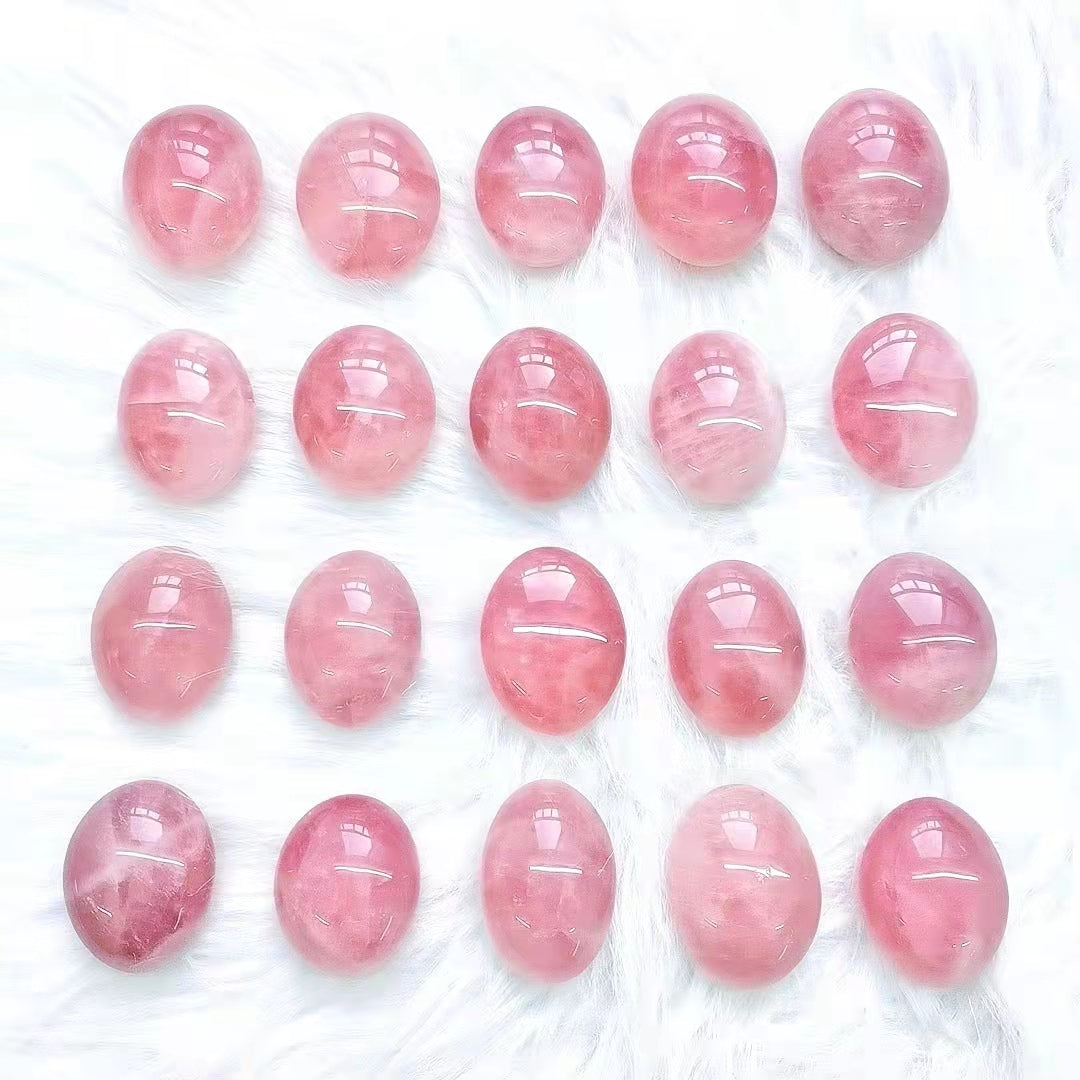 Rose Quartz Palm Stones