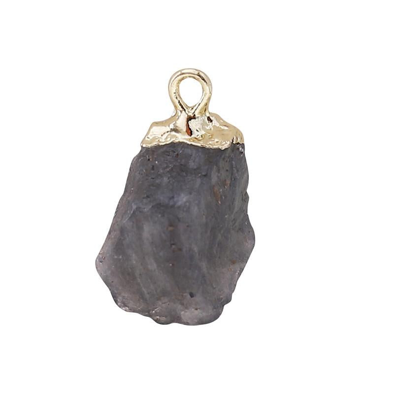 Rough Crystal Stone Pendants for Necklace