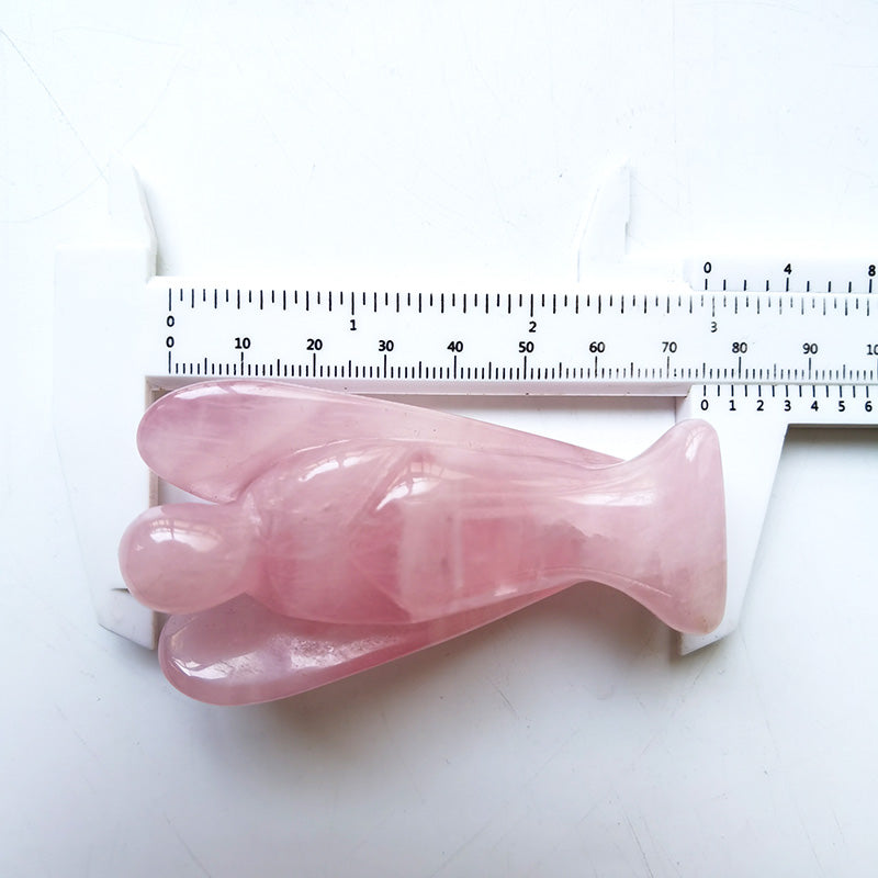 Rose Quartz Angel 3 Inch
